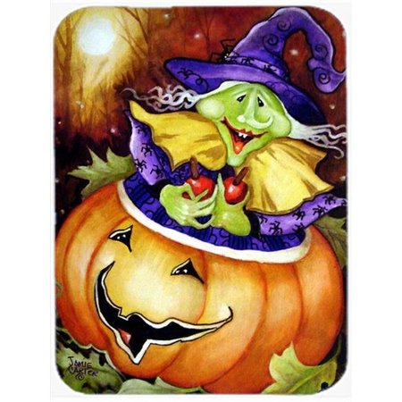 CAROLINES TREASURES Carolines Treasures PJC1004LCB Bewitched And Glowing Halloween Glass Cutting Board; Large PJC1004LCB